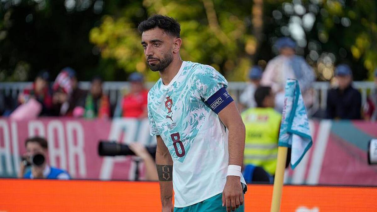  Fernandes will spearhead Portugal's attack. | Bruno de Carvalho/SOPA Images/LightRocket/Getty Images 