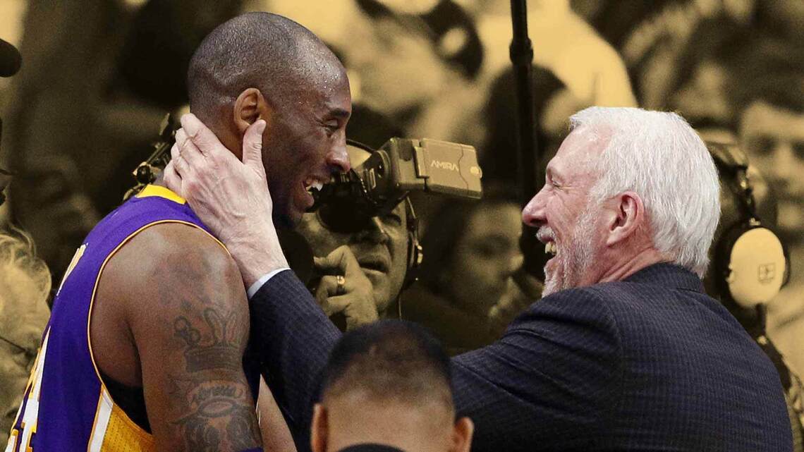 "He has the uncommon will to win, it's the exact same as Michael" - Gregg Popovich detailed why the Spurs couldn't contain 23-year-old Kobe Bryant 