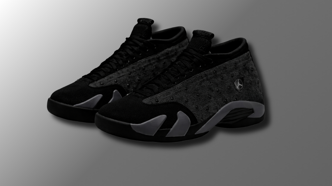  Air Jordan 14 Low 'Black' 2026 SneakerFiles h/t RabaKali
