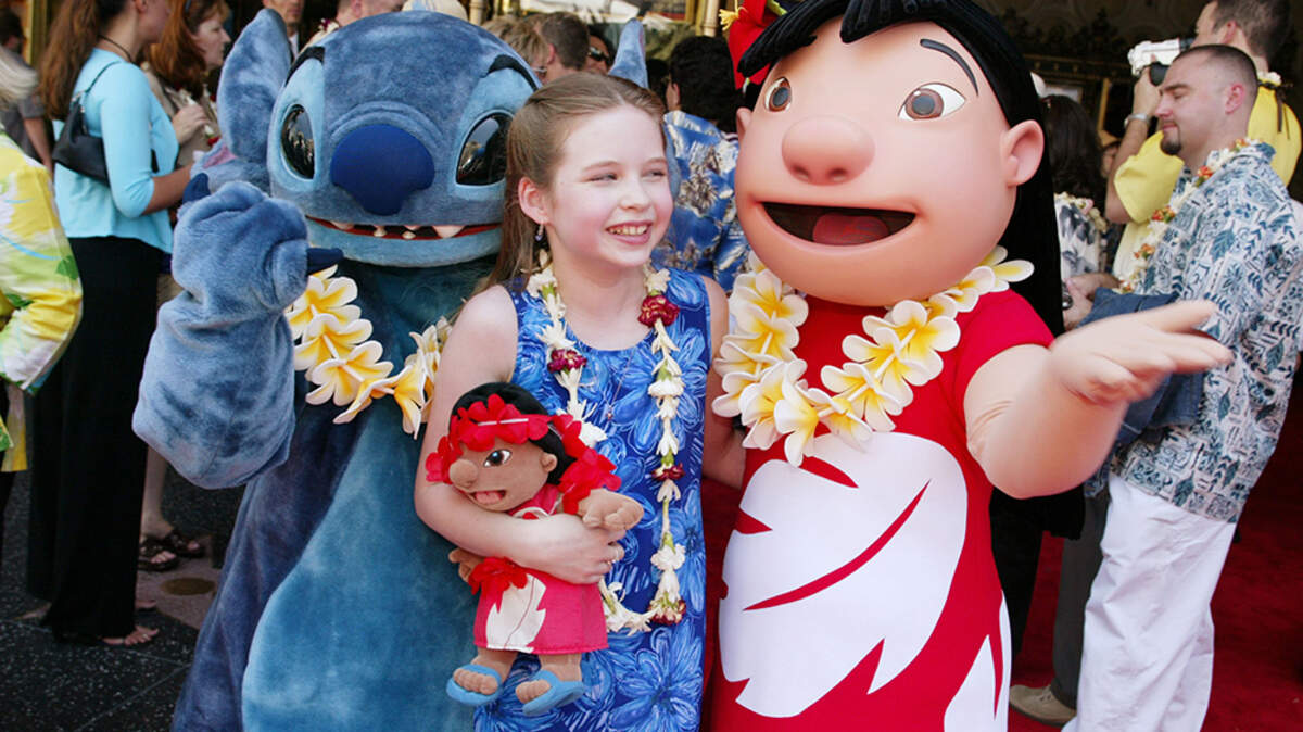 Daveigh Chase, the voice of Lilo, at the premiere and after-party for "Lilo & Stitch" at the El Capitan Theatre in Los Angeles on June 16, 2002. Chase, who as a child actor was known for voicing the lead character in Disney’s hit animated film and for her deeply unnerving turn as the villain Samara in the horror movie “The Ring,” died on June 16. She was 35.