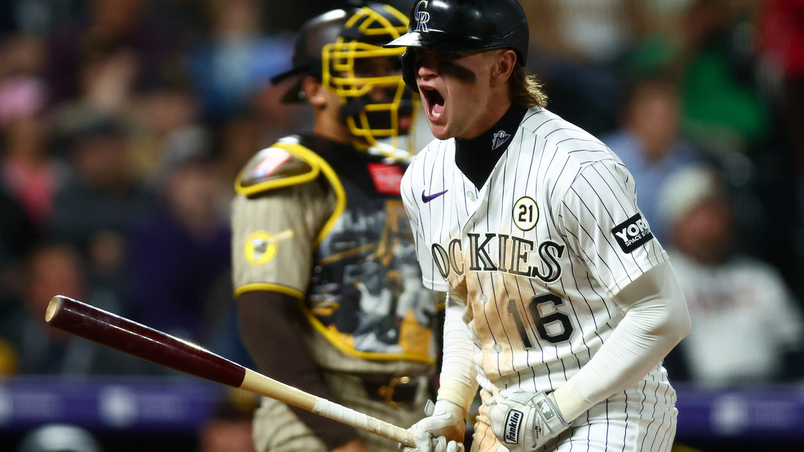 Former Aztec shines as Rockies rally, snap Padres' winning streak at eight games 