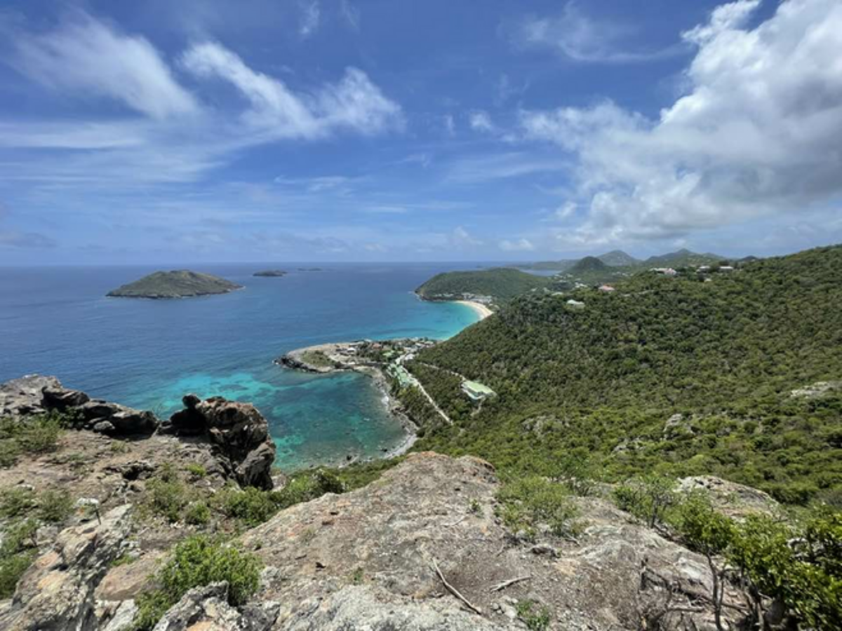 Ocean views on St. Barts. Photo credit: Jill Robbins