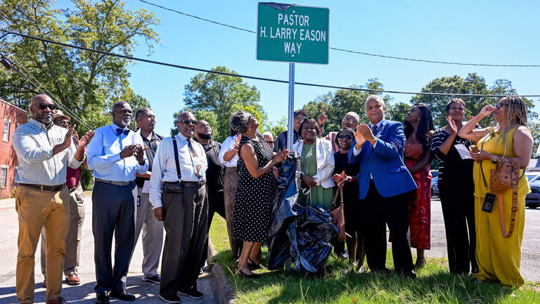 The lasting vision of H. Larry Eason: Pastor honored with Macon street renaming