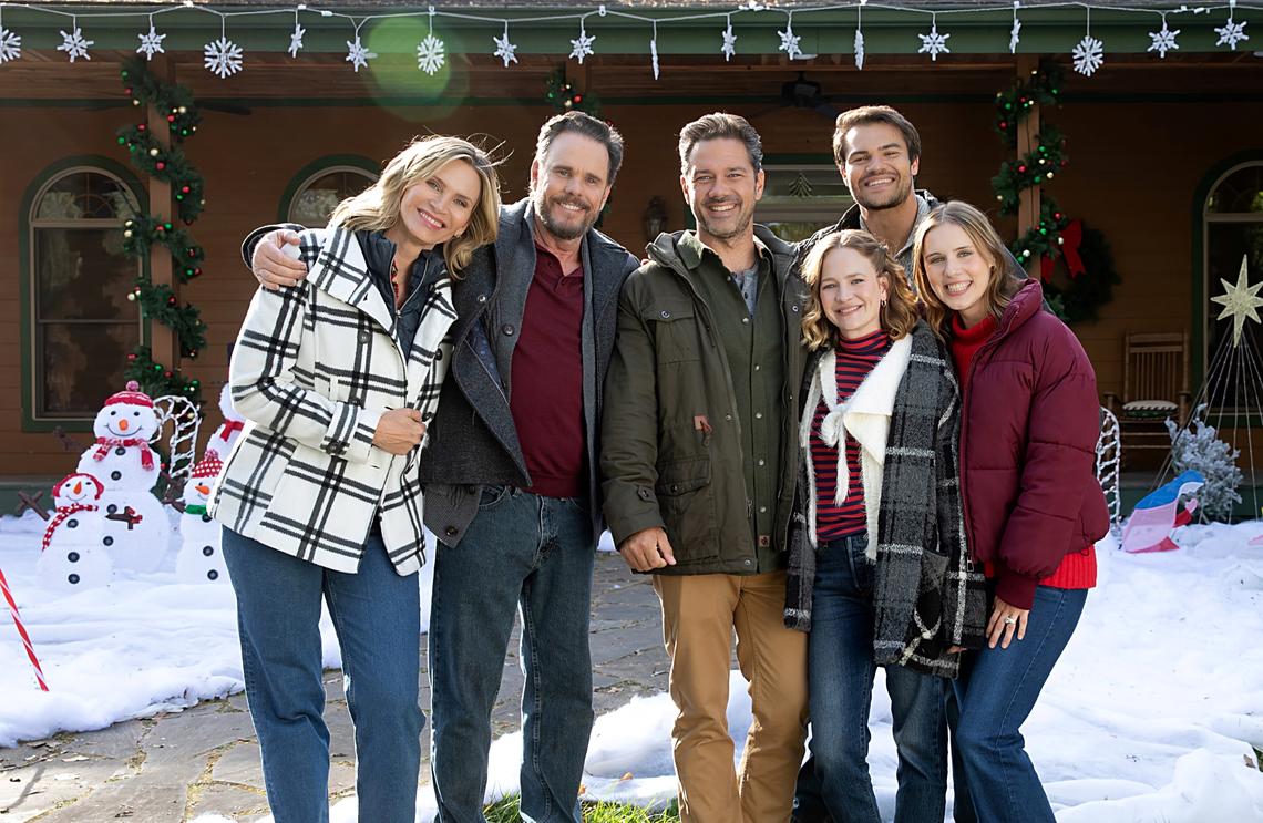 The Cast of ‘Christmas in Moose Lake,’ 2026Courtesy of Great American Media