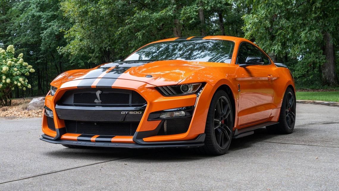 2021 Ford Mustang Shelby GT500 For Sale With 1,700 Miles Shown 