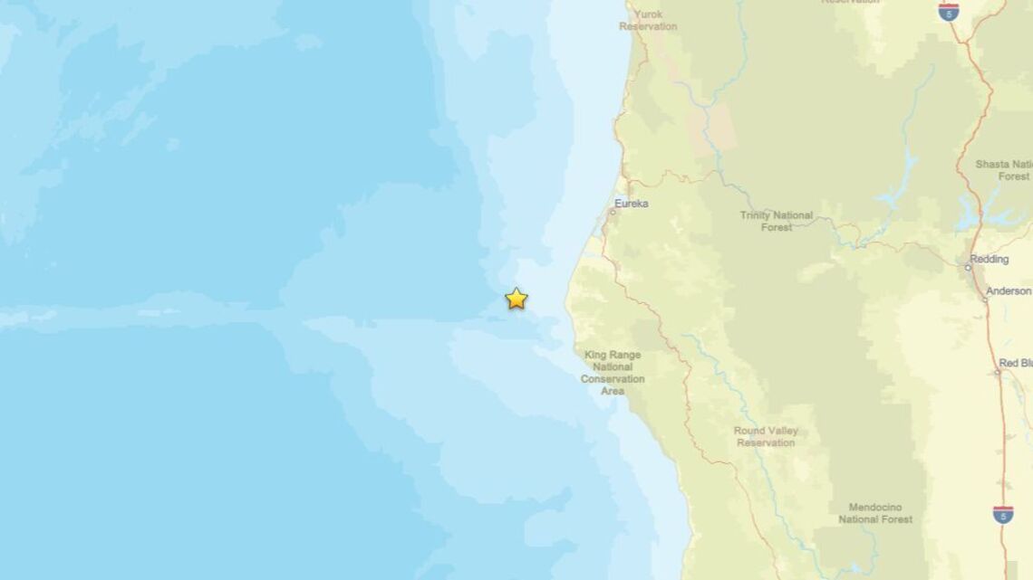 Update: Earthquake of 2.3 magnitude recorded close to Petrolia, CA on July 28 