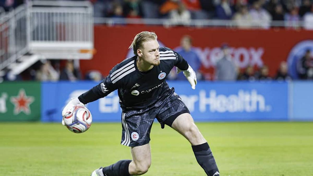  Chicago Fire backstop Chris Brady could crack the USMNT as a third goalkeeper. | Kamil Krzaczynski-Imagn Images 