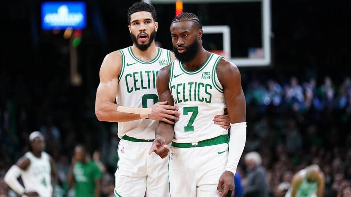 Jayson Tatum Reflects on ‘Abrupt' Ending to Jaylen Brown's Celtics Tenure 