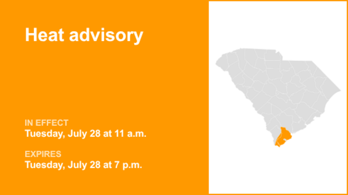 UPDATE: Heat advisory affecting Lowcountry until Wednesday evening 