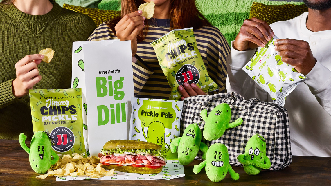 Jimmy John's 'Picklewich' meal with plushies now available