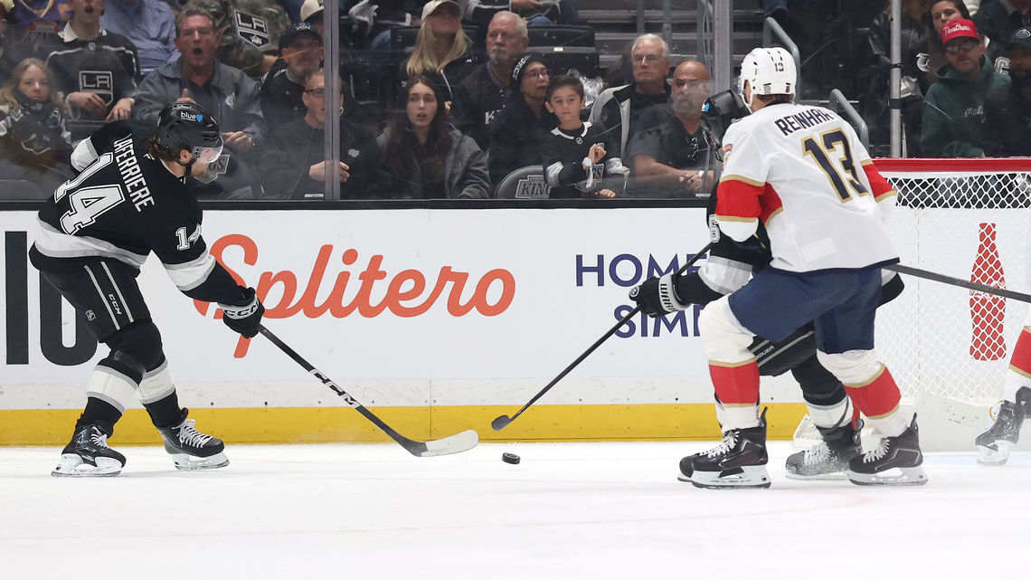 Kings give up late goal to Panthers, lose their home opener to remain winless 