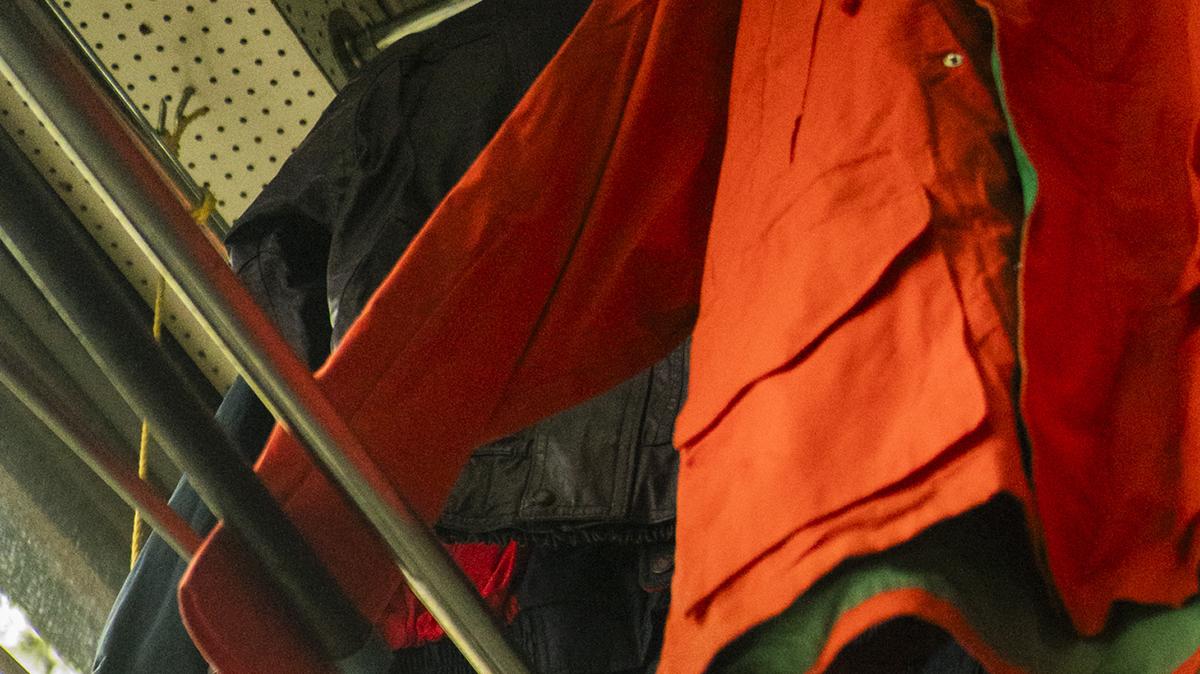 Some of the last clothing to be sold in a South Bronx streetwear emporium, closing after 60 years, in New York, April 30, 2026. The name of the store was H&R Hosiery, though nobody called it that. But it shaped street fashion, until the rent rose to $8,000 a month. (Elias WIlliams/The New York Times)