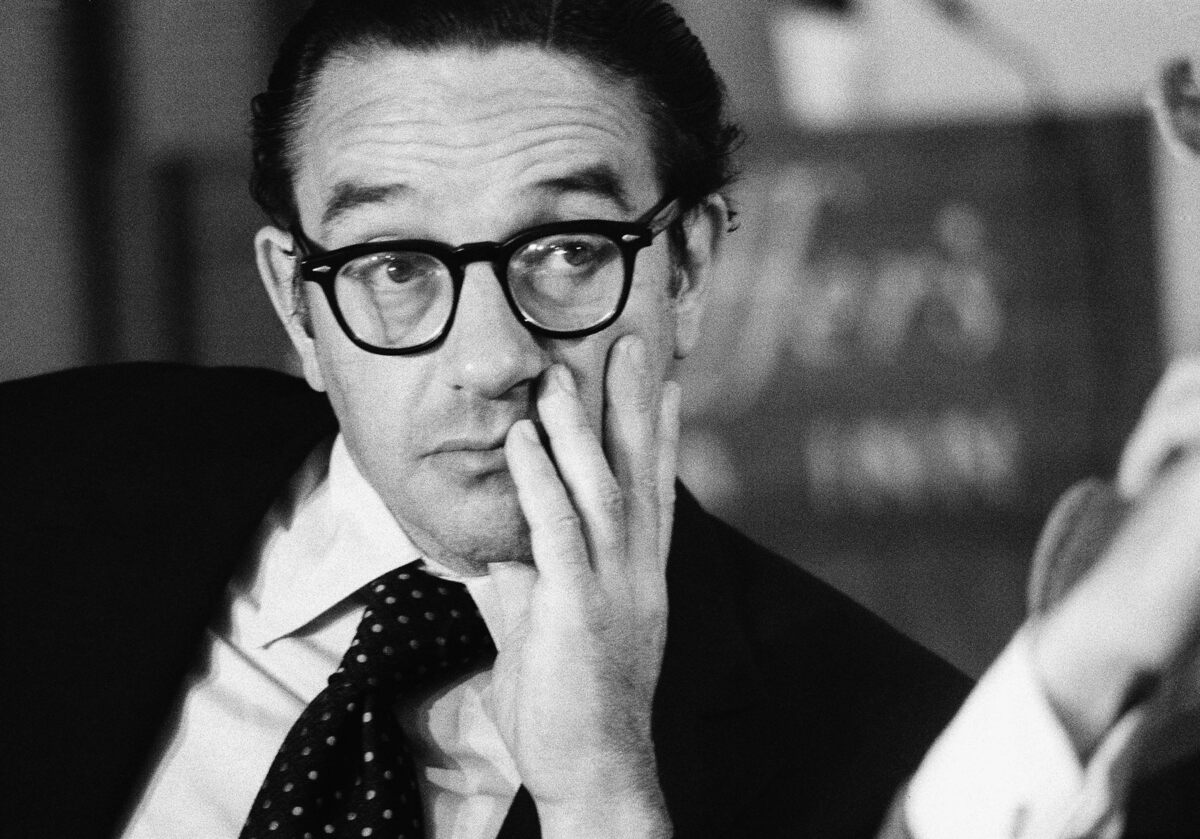  Greenspan is seen here in 1974, the year he started his term with the Council of Economic Advisers. AP Photo/Charles Kelly 