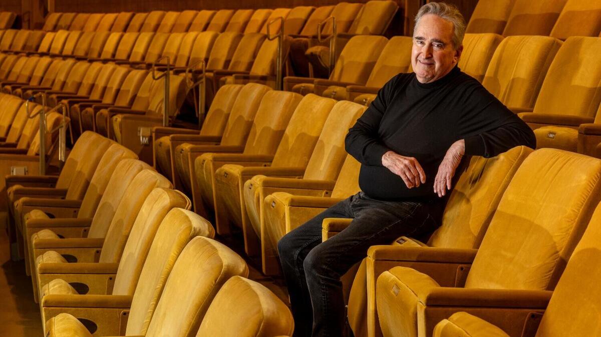Los Angeles, CA - June 09, 2026: After 20 years as LA Opera Music Director, James Conlon will step down. He is photographed at Dorothy Chandler Pavilion in Los Angeles, CA on Tuesday, June 9, 2026. (Robert Gauthier/Los Angeles Times)