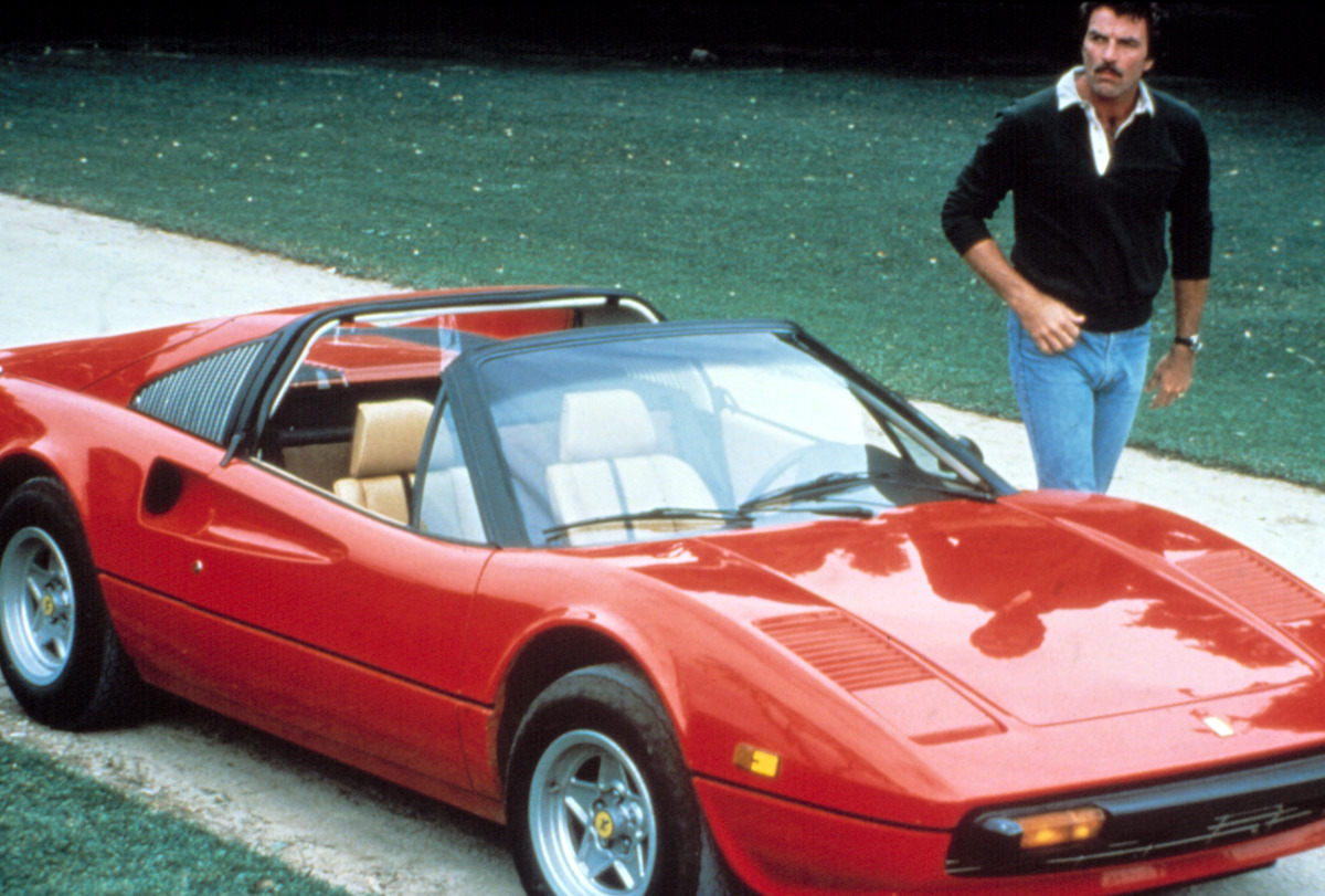 Tom Selleck, Magnum, P.I., circa 1980©CBS/Courtesy Everett Collection