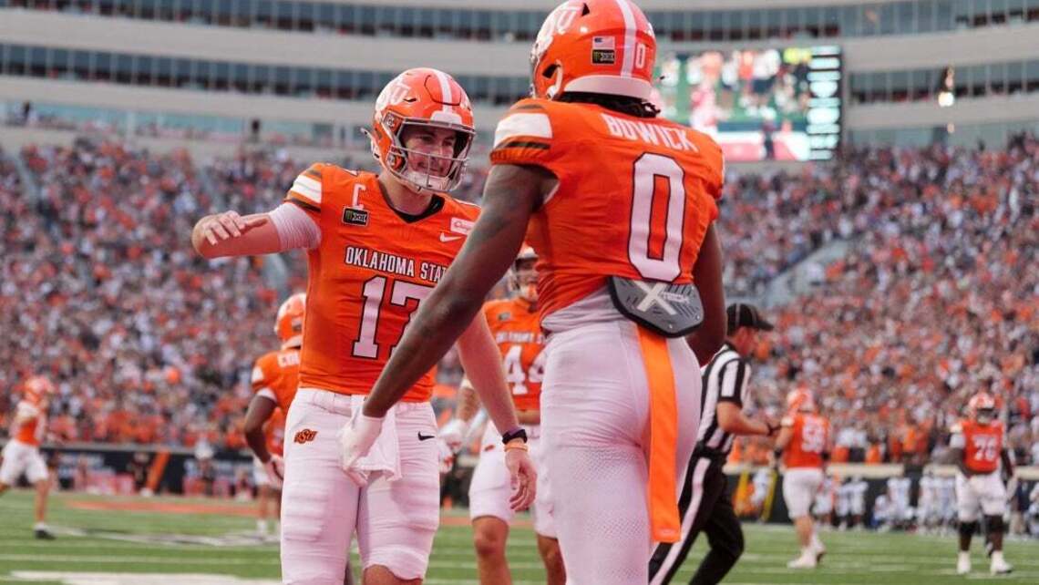 Drew Mestemaker (5 TDs), Oklahoma State crush Murray State 