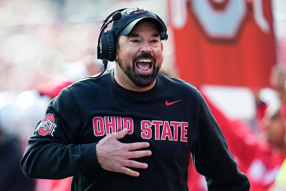  Ohio State Buckeyes head coach Ryan Day. Adam Cairns/Columbus Dispatch / USA TODAY NETWORK via Imagn Images