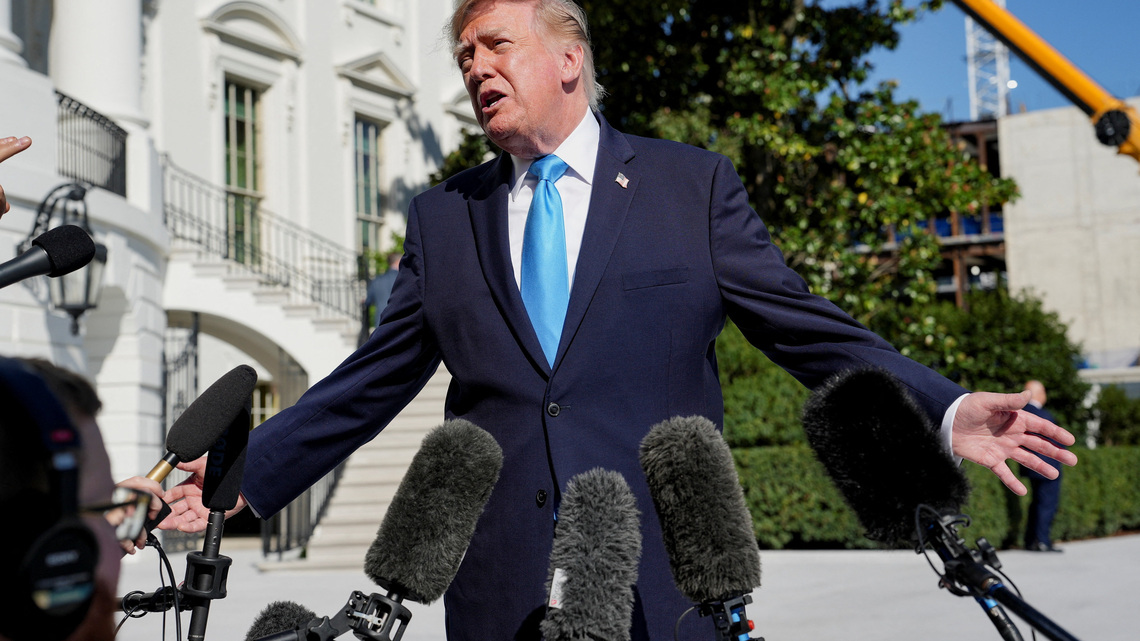 Trump says will pay for TV ads after pushback over taxpayer funding close to election 