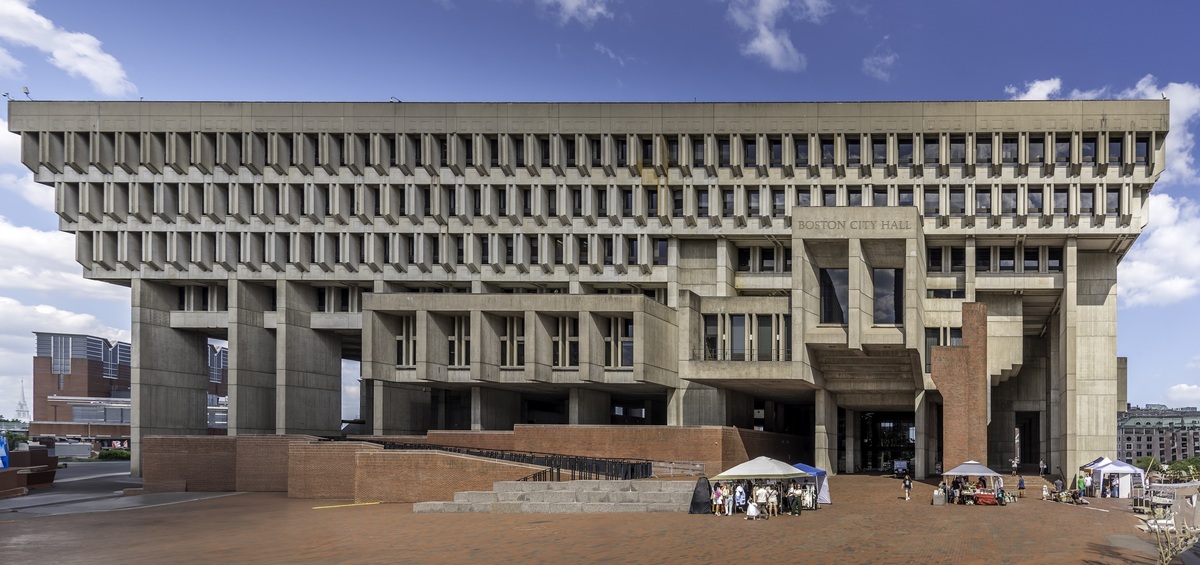  A view of Boston City Hall, pictured in August 2024. 