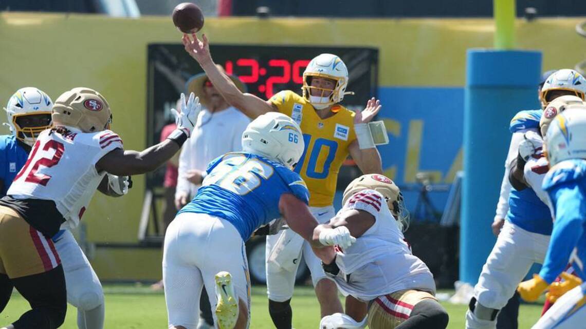49ers Defense Exposed in Joint Practice with Chargers