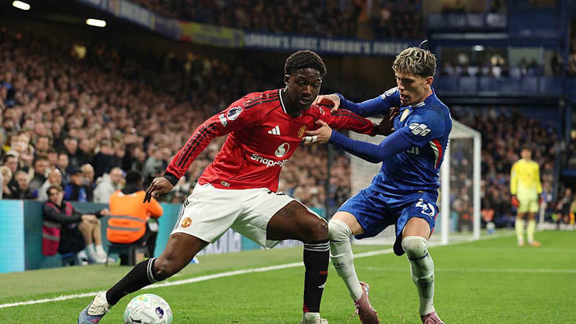  Kobbie Mainoo (left) impressed yet again. | Chelsea Football Club/Chelsea FC/Getty Images 