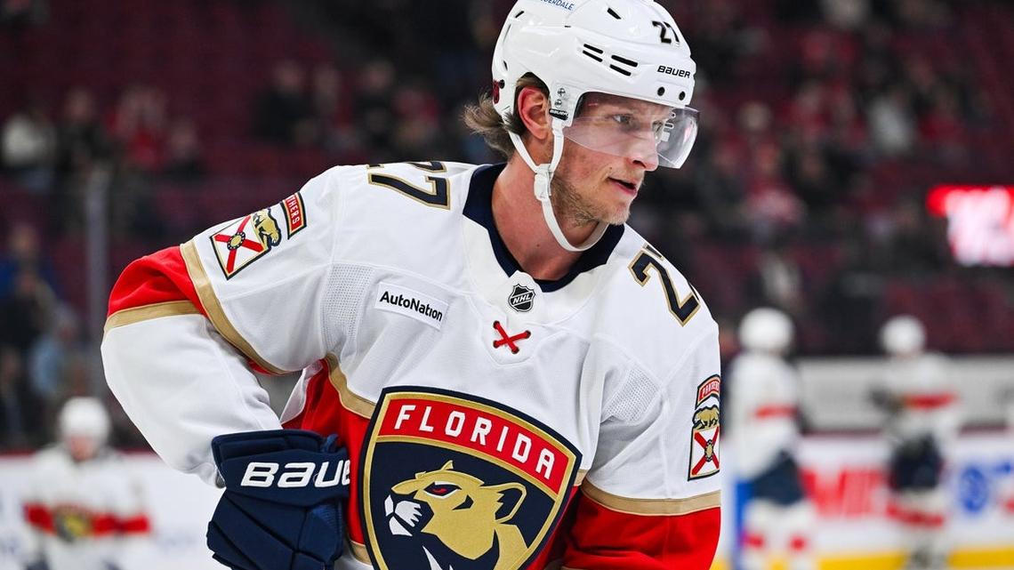 Panthers' Eetu Luostarinen fined $5K for high-sticking 