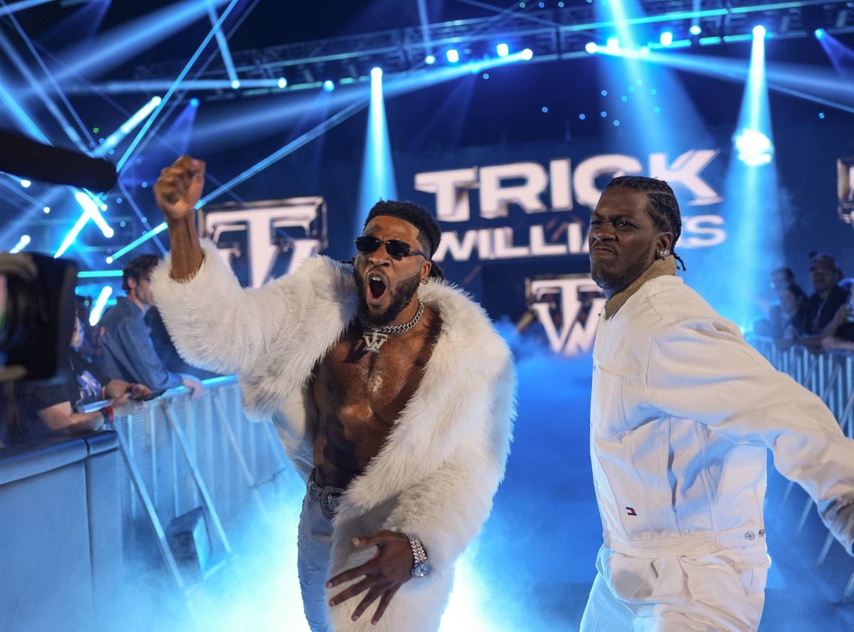  Trick Williams will compete in the 2026 Men's King of the Ring. Getty Images