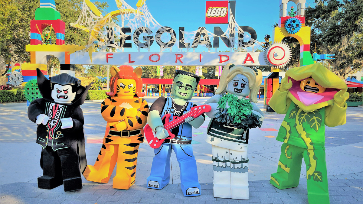 Brick-or-Treat, the Halloween event at Legoland Florida theme park, will again include meet-and-greets with seasonal characters. (Legoland Florida/TNS)