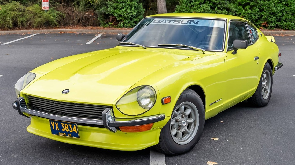 1972 Datsun 240Z for Sale With 69,000 Miles Shown