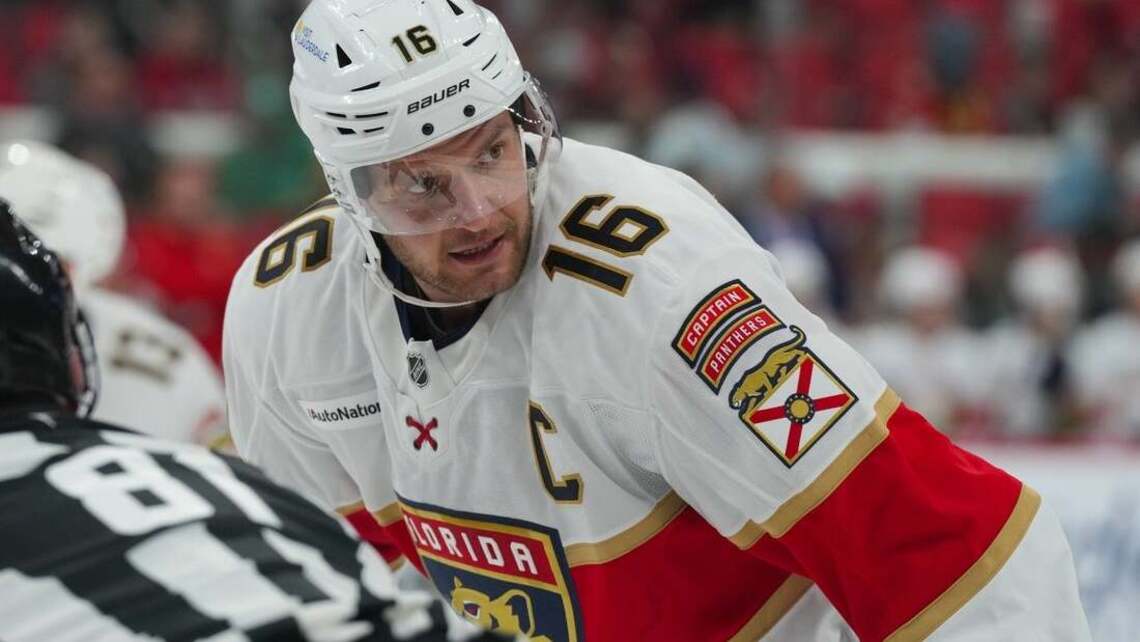 Panthers place captain Aleksander Barkov on long-term IR 