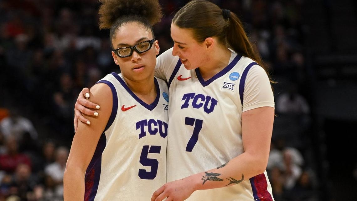 Marta Suarez scores 33 as TCU upends Virginia in Sweet 16 