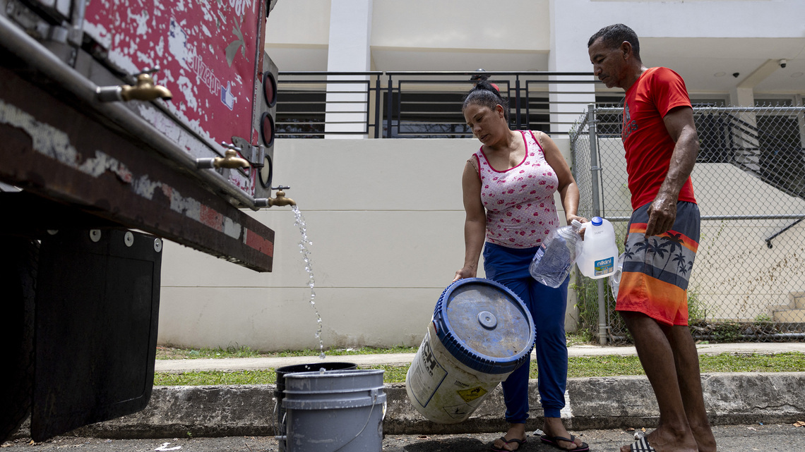 Mark Gongloff: Puerto Rico's water crisis is a man-made disaster 
