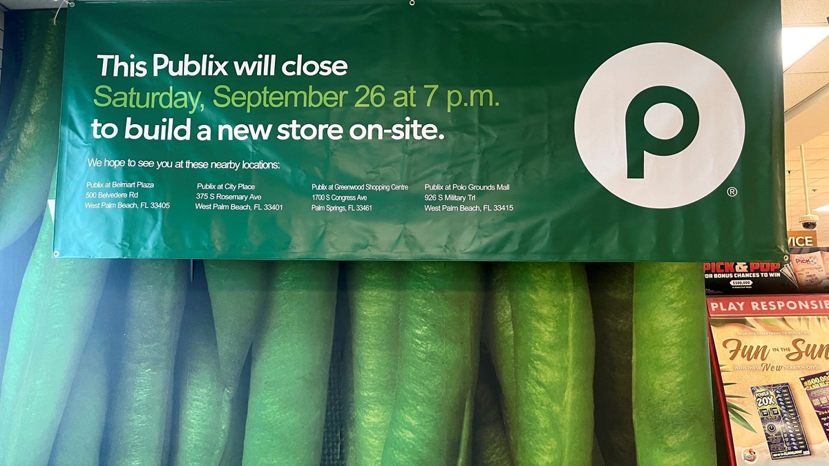 Is Publix closing Florida stores due to sales slump? What's happening