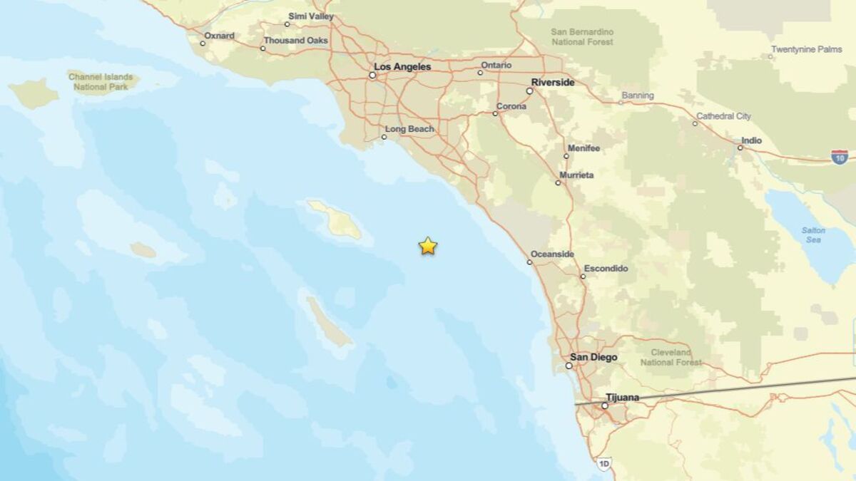 Update: Earthquake of 2.3 magnitude registered near Dana Point, CA on ...
