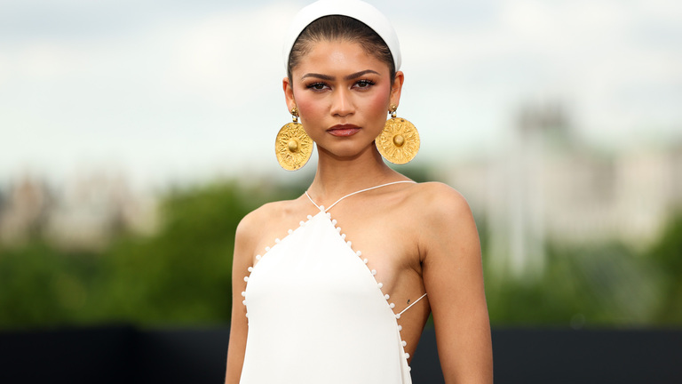 Zendaya Channels Goddess Athena in Custom Gown at 'The Odyssey' Photocall 