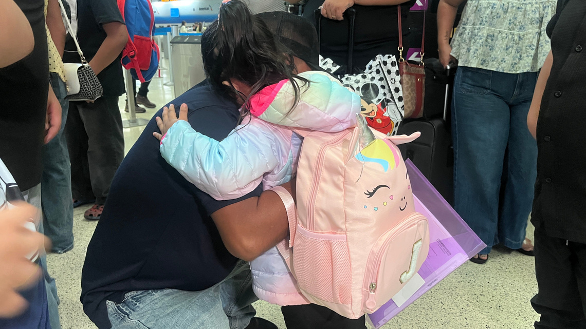 Tears flow as 8 kids fly to Guatemala to reunite with deported parents