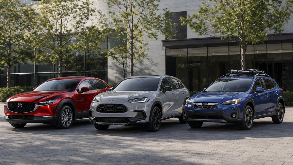 2023 Mazda CX-30 Vs. 2023 Honda HR-V Vs. 2023 Subaru Crosstrek: Which One Is The Most Reliable? There's One Clear Winner 