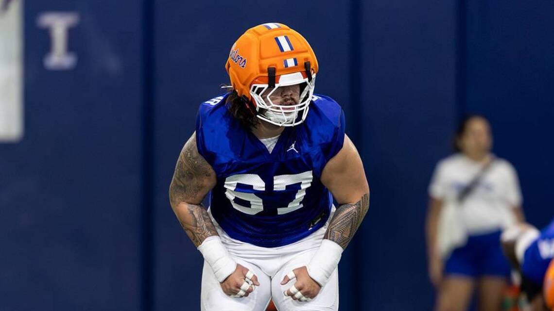 How Gator Ties Are Fueling Florida OL TJ Shanahan Jr. Ahead of 2026 Season