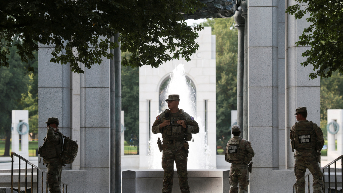 US judge orders release of woman accused of vandalism at World War Two Memorial 