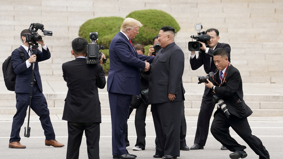 Trump says he plans to meet with North Korea's Kim this year