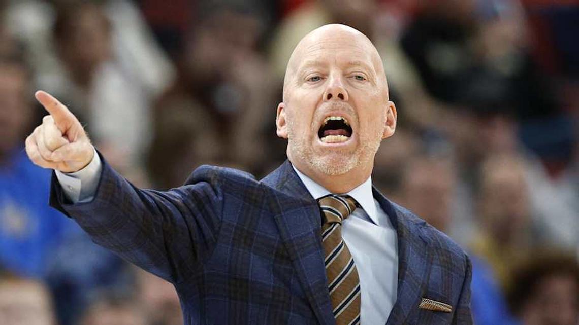  Mar 13, 2026; Chicago, IL, USA; UCLA Bruins head coach Mick Cronin directs his team against the Michigan State Spartans during the first half at United Center. Mandatory Credit: Kamil Krzaczynski-Imagn Images | Kamil Krzaczynski-Imagn Images 