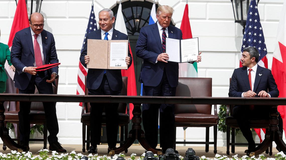Trump links Abraham Accords to any Iran deal 