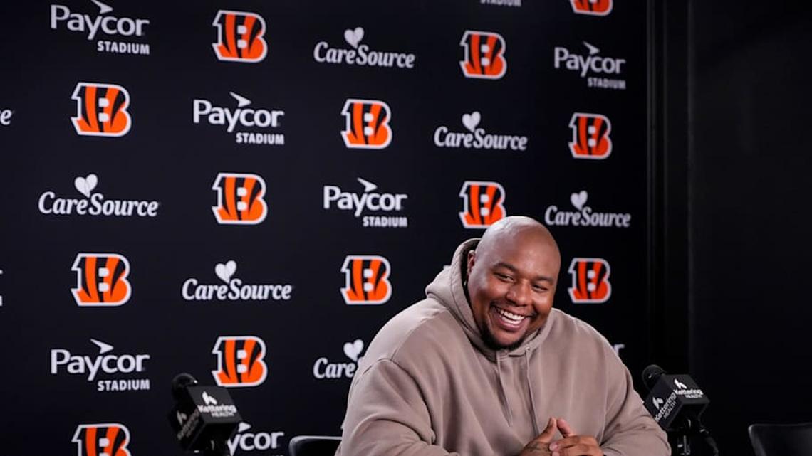  Dexter Lawrence II was traded to the Bengals this past weekend. | Sam Greene/The Enquirer / USA TODAY NETWORK via Imagn Images 