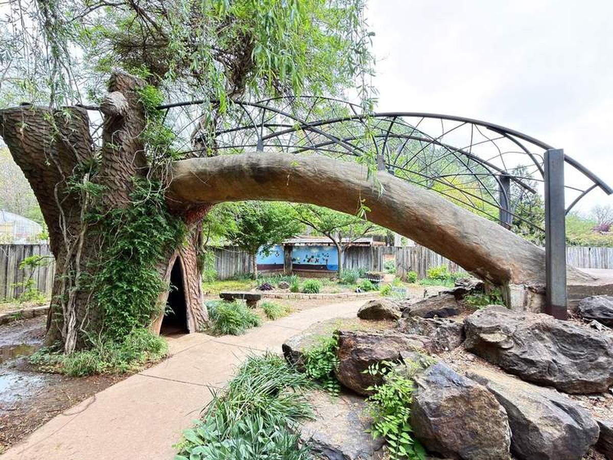  A scenic reset just minutes from downtown: The beautifully themed spaces at the Botanical Garden of the Ozarks are perfect for taking group photos during your girls’ getaway. Photo credit: Kim Orlando 