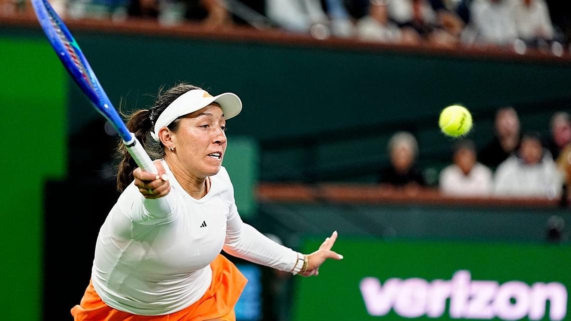 Jessica Pegula extends win streak in opening match at Indian Wells 