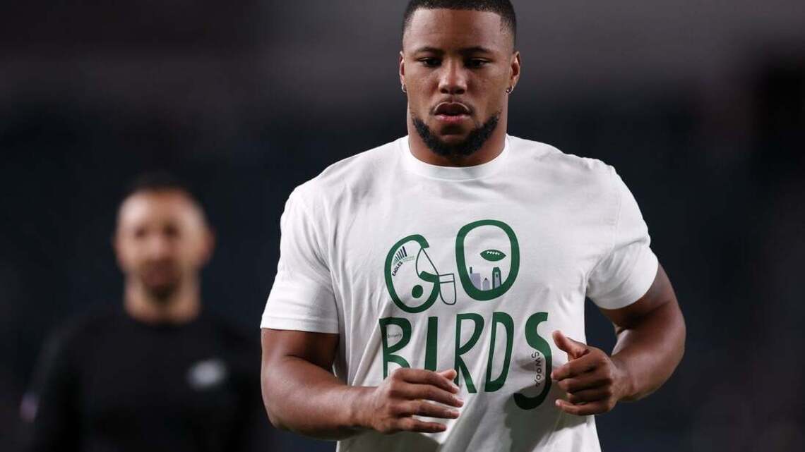 Eagles running back Barkley: NFL forced sale of Polymarket stake