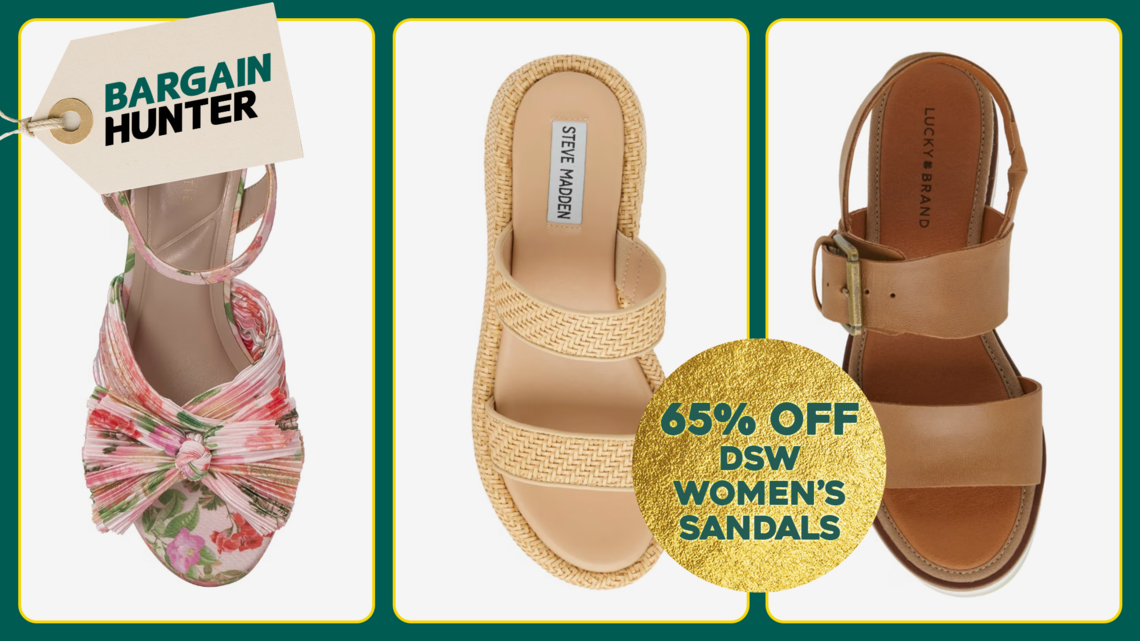 DSW Is Marking Down Hundreds of Women's Sandals up to 65% Off-Shop Our Top Picks! 