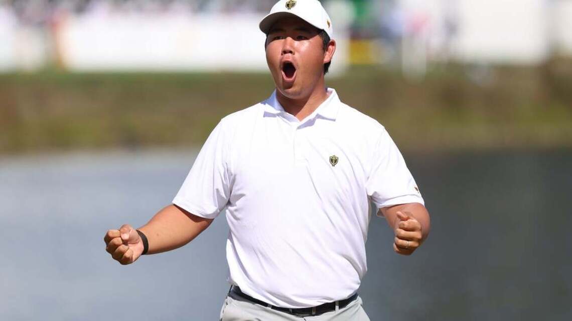 Tom Kim takes gold in Asian Games, earns full military exemption