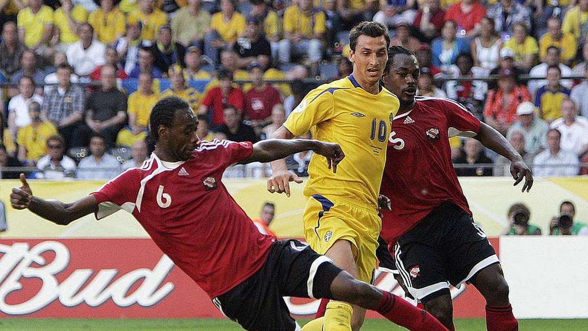  Trinidad and Tobago dug deep to draw with Sweden in their opening match. | SVEN NACKSTRAND/AFP/Getty Images 