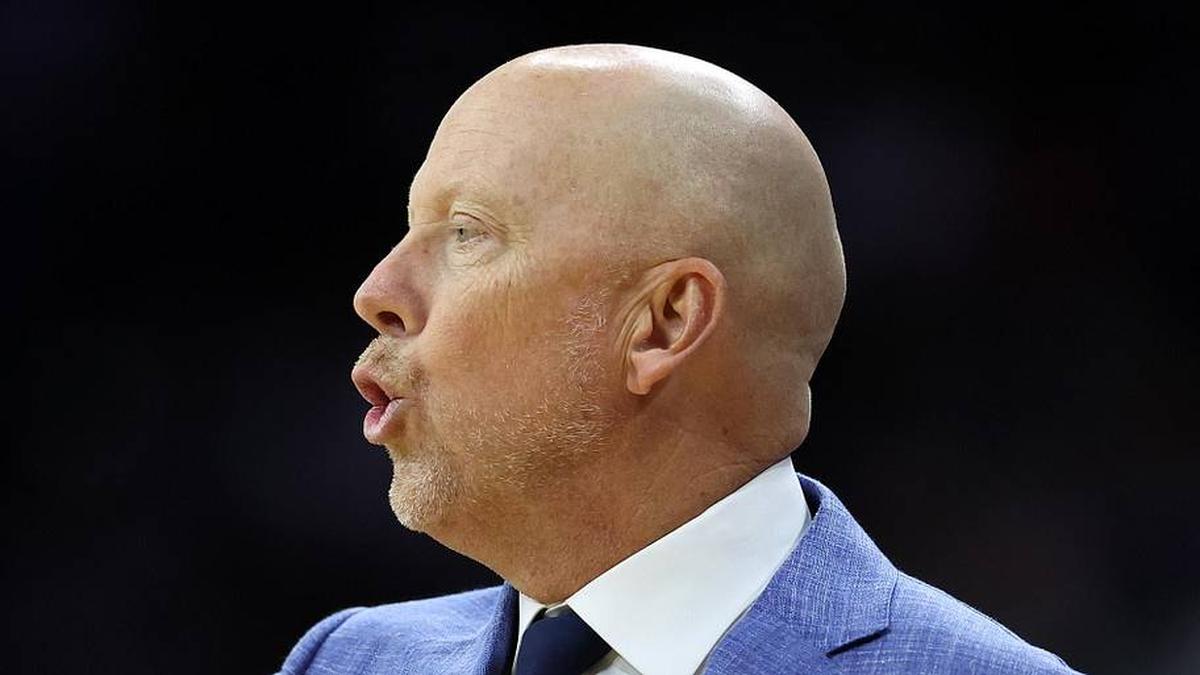  Mar 20, 2026; Philadelphia, PA, USA; UCLA Bruins head coach Mick Cronin reacts in the first half during a first round game of the men's 2026 NCAA Tournament at Xfinity Mobile Arena. Mandatory Credit: Bill Streicher-Imagn Images | Bill Streicher-Imagn Images 